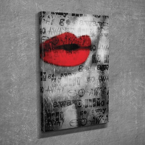 Tablou decorativ, DC136, Canvas, 30 x 40 cm, Multicolor