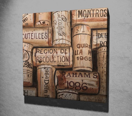 Tablou decorativ, KC096, Canvas, Dimensiune: 45 x 45 cm, Multicolor