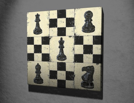 Tablou decorativ, KC104, Canvas, Dimensiune: 45 x 45 cm, Multicolor