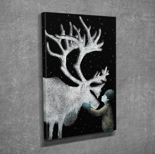 Tablou decorativ, DC234, Canvas, Lemn, Multicolor