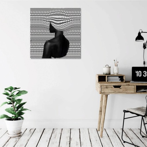 Tablou decorativ, KC423, 50% bumbac / 50% poliester, Canvas imprimat, Multicolor