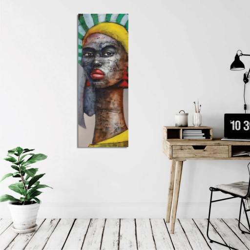 Tablou decorativ, PC329, 50% bumbac / 50% poliester, Canvas imprimat, Multicolor