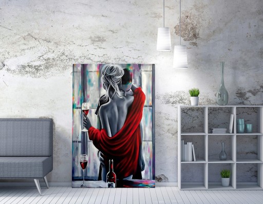 Tablou decorativ, WY195 (50 x 70), 50% bumbac / 50% poliester, Canvas imprimat, Multicolor
