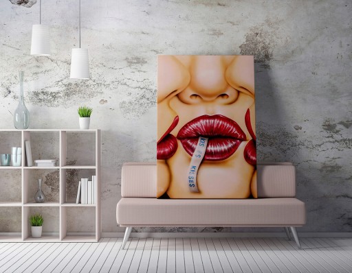 Tablou decorativ, WY199 (70 x 100), 50% bumbac / 50% poliester, Canvas imprimat, Multicolor