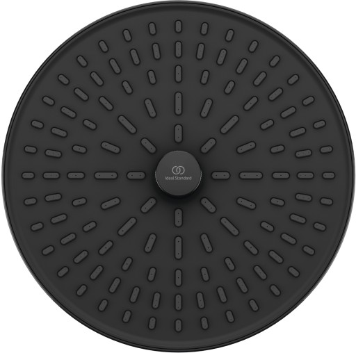 Palarie de dus Ideal Standard IdealRain Alu+ cu 2 functii 26cm negru
