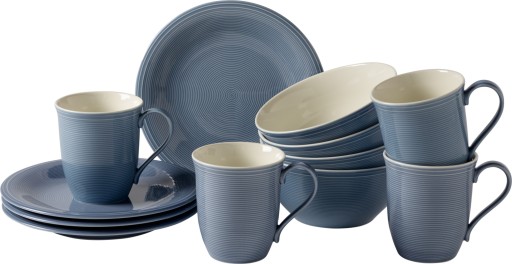 Set servire like. By Villeroy & Boch Color Loop Horizon Breakfast 12 piese