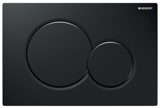 Clapeta actionare Geberit Sigma01 negru lucios