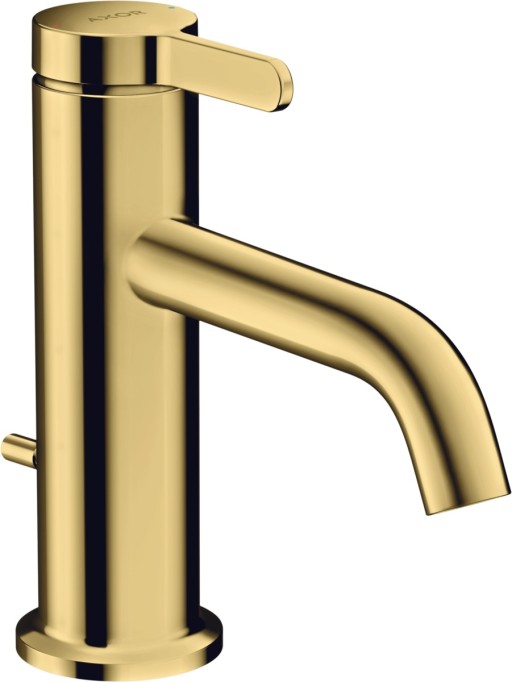 Baterie lavoar Hansgrohe Axor ONE 70 ventil pop-up gold optic lustruit
