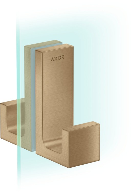 Maner pentru usa dus Hansgrohe Axor Universal bronz periat