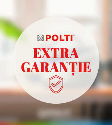 Pachet Exclusiv Extra Garantie Aparat de Curatat cu Abur Polti Vaporetto Eco Pro 3.0, 2000 W, Emisie Abur 110 g min, Presiune Abur 4.5 BAR, Gri