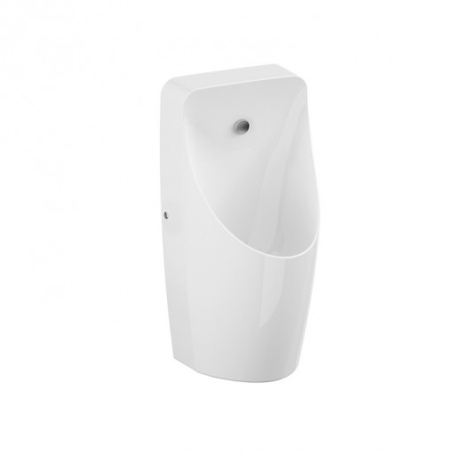 Pisoar alb cu alimentare din spate,dop ceramic inclus, Cersanit, Crea