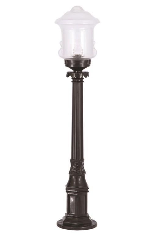 Lampadar de exterior, Avonni, 685AVN1271, Plastic ABS, Negru