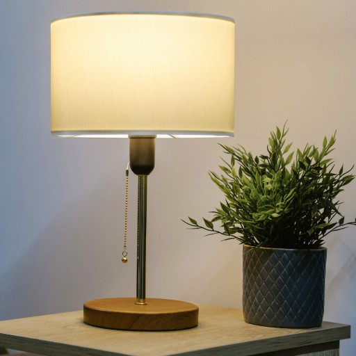 Lampa de masa, Insignio, 780SGN4491, PVC, Crem
