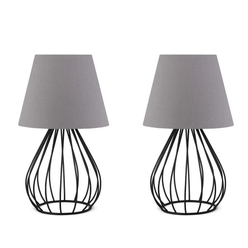 Lampa de masa, Insignio, 780SGN1917, PVC, Gri