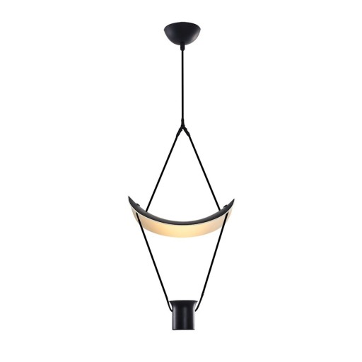 Lustra, Lightric, 414LRC1336, Negru