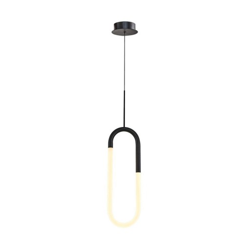 Lustra, Lightric, 414LRC1839, Negru