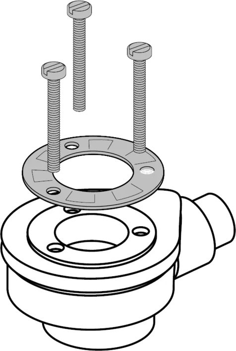 Sifon cadita de dus Villeroy & Boch Tempoplex Plus 90 fara capac