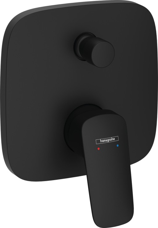 Baterie cada - dus Hansgrohe Logis montaj incastrat necesita corp ingropat negru mat