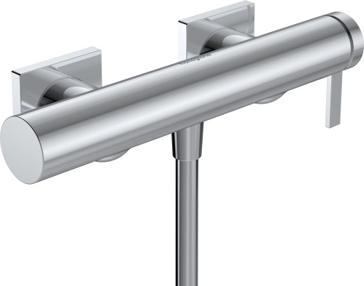 Baterie dus Hansgrohe Tecturis E crom