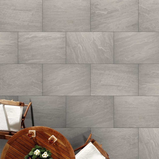 Piatra Sinterizata L'ALTRA PIETRA Tempio Kandla Grey, 60 x 90 x 2 cm, R11 (Non-Slip)