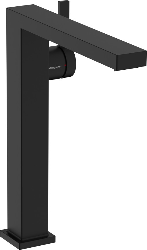 Baterie lavoar Hansgrohe Tecturis E 240 Fine pentru lavoare tip bol CoolStart ventil click-clack negru mat