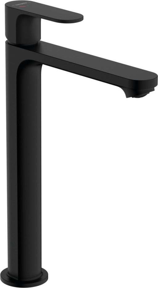 Baterie lavoar Hansgrohe Rebris S 240 CoolStart EcoSmart+ ventil pop-up pentru lavoar tip bol negru mat