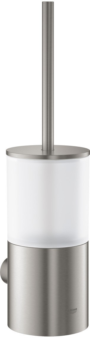 Perie wc cu suport de perete Grohe Atrio supersteel