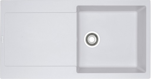 Chiuveta bucatarie Franke Maris MRG 611-L reversibila 970x500mm tehnologie Sanitized fragranite Bianco