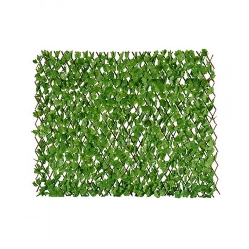 Panou decorativ Ibergarden, 200x4x100 cm, plastic, verde deschis