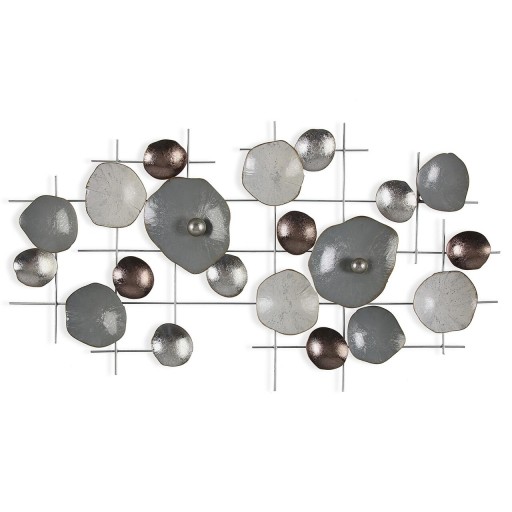Decoratiune de perete Bernal, Versa, 50.2 x 90.8 cm, metal