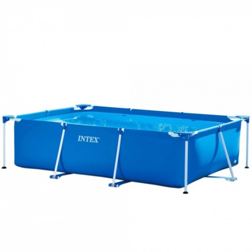 Piscina dreptunghiulara Intex, 300x200x75 cm, 3834 L, PVC, albastru