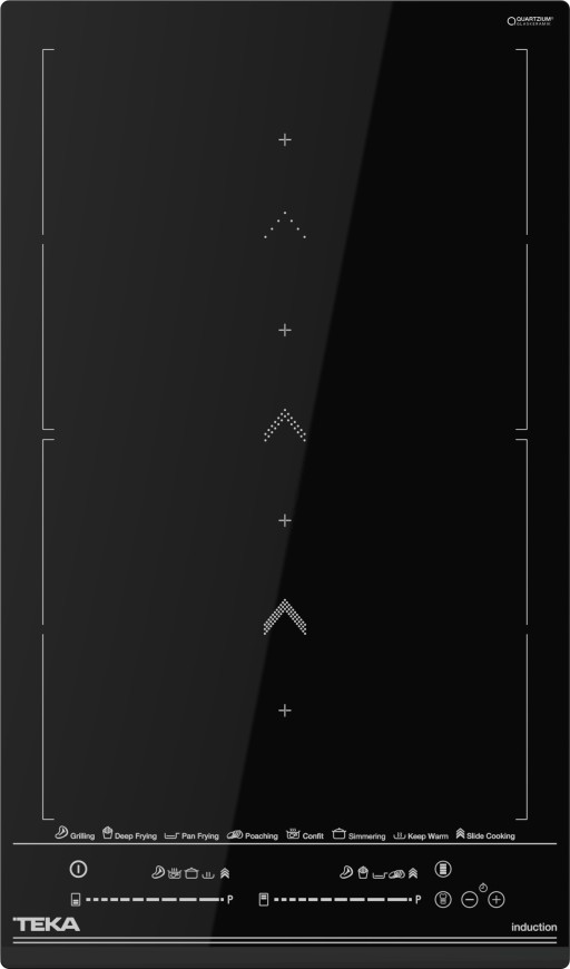 Plita inductie incorporabila Teka IZS 34700 30m Flex Slide Cooking cristal negru