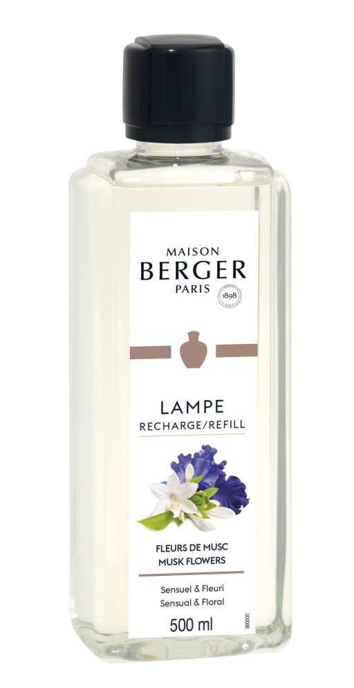 Parfum pentru lampa catalitica Maison Berger Fleurs de Musc 500ml