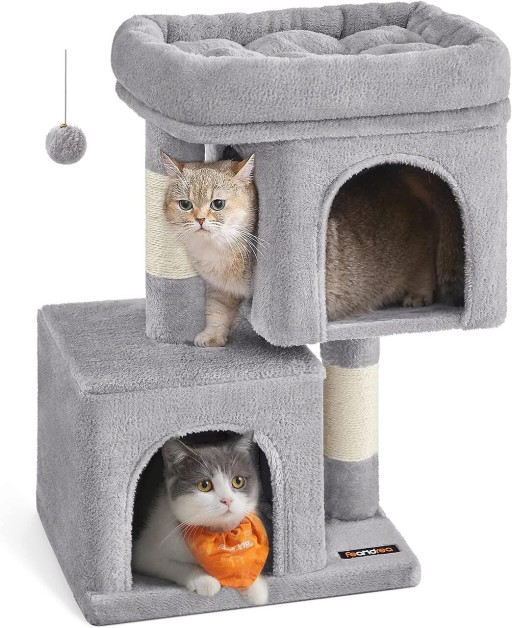 Ansamblu de joaca pisici / arbore pentru pisici, Feandrea Cat Tower S, 40 x 30 x 65 cm
