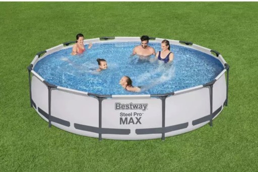 Piscina Bestway Steel Pro Max, 366x76 cm, 6473 L, PVC