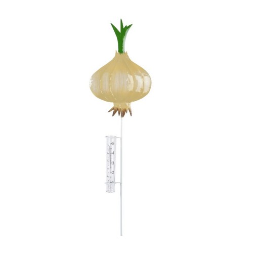 Decoratiune pentru gradina Onion, Decoris, 17 x 3 x 78.5 cm, fier