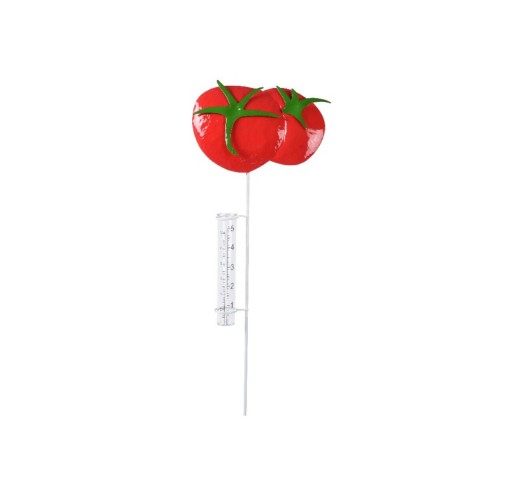 Decoratiune pentru gradina Tomato, Decoris, 17 x 3 x 78.5 cm, fier