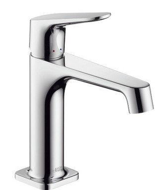 Baterie lavoar baie crom cu ventil pop-up Hansgrohe Axor Citterio M
