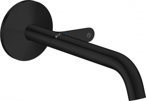 Baterie lavoar incastrata negru mat, pipa 220 mm, Hansgrohe Axor One Select