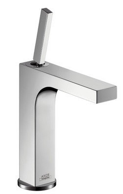 Baterie lavoar baie crom cu ventil pop-up Hansgrohe Axor Citterio 180