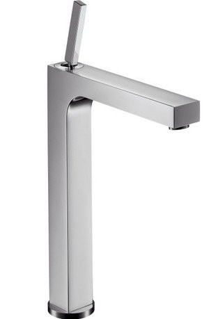 Baterie lavoar inalta crom cu ventil pop-up Hansgrohe Axor Citterio 310