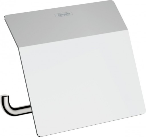 Suport hartie igienica, crom lucios, Hansgrohe AddStoris