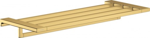 Etajera baie pentru prosoape, auriu lucios, Hansgrohe AddStoris 65