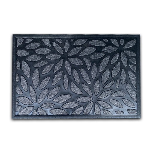 Covoras de intrare Rene, Jotta, 40x60 cm, cauciuc, negru