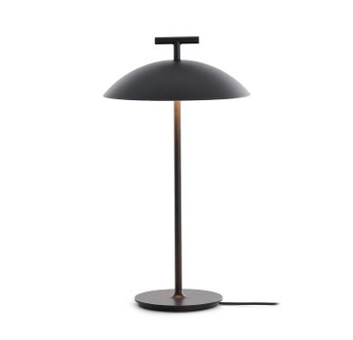 Veioza Kartell Mini Geen-A design Ferruccio Laviani LED 1.5W h36.5cm negru