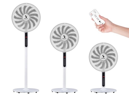 Ventilator 3 in 1, Beper, 55 W, alb/negru