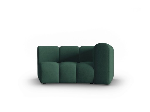Modul canapea dreapta 1.5 locuri, Lupine, Micadoni Home, BL, 171x87x70 cm, poliester chenille, verde