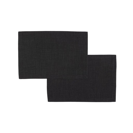 Suport farfurii Villeroy & Boch Textil Uni Trend 35x50cm 2 piese Black
