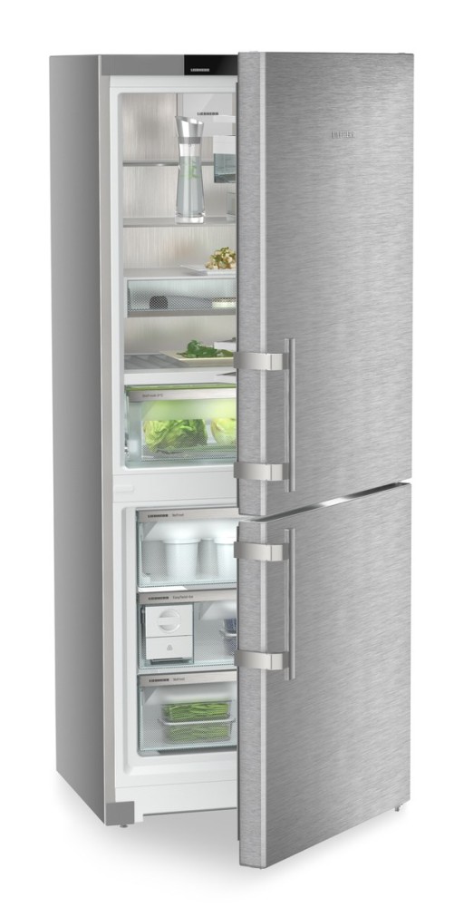 Combina frigorifica Liebherr Prime CBNsdc 765i BioFresh NoFrost 423 litri clasa C SDB Integrat inox