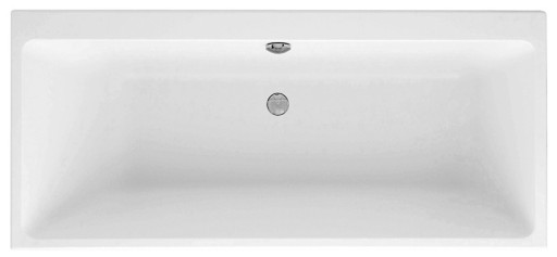 Cada baie rectangulara Villeroy & Boch Subway 170x75x45cm acril alb alpin